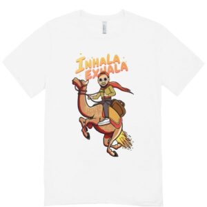 Camiseta Inhala Exhala Motivo