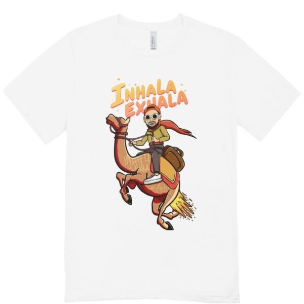 Camiseta Inhala Exhala Motivo
